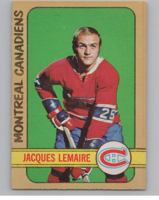 1972-73 O-Pee-Chee #77 Jacques Lemaire  Montreal Canadiens  V99423 Image 1