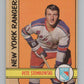 1972-73 O-Pee-Chee #78 Pete Stemkowski  New York Rangers  V99425 Image 1