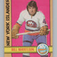 1972-73 O-Pee-Chee #79 Bill Mikkelson RC Rookie New York Islanders  V99427 Image 1