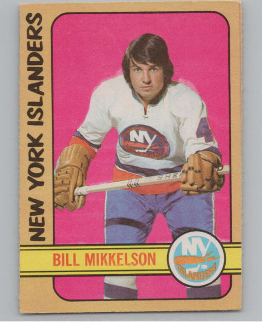 1972-73 O-Pee-Chee #79 Bill Mikkelson RC Rookie New York Islanders  V99427 Image 1