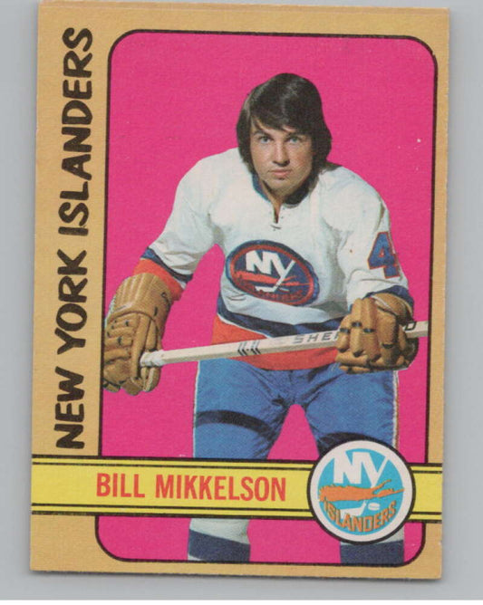 1972-73 O-Pee-Chee #79 Bill Mikkelson RC Rookie New York Islanders  V99429 Image 1