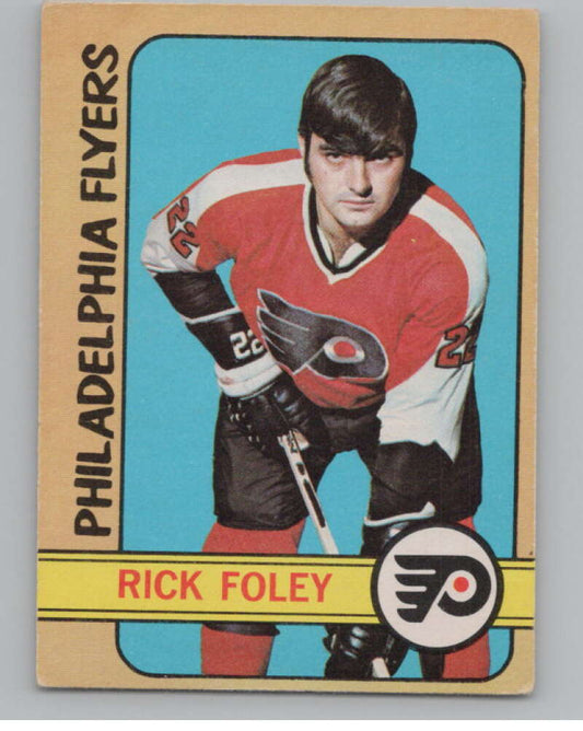 1972-73 O-Pee-Chee #80 Rick Foley  RC Rookie Philadelphia Flyers  V99430 Image 1