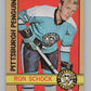 1972-73 O-Pee-Chee #81 Ron Schock  Pittsburgh Penguins  V99434 Image 1