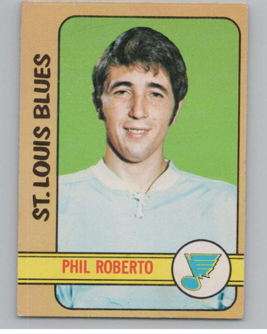 1972-73 O-Pee-Chee #82 Phil Roberto  St. Louis Blues  V99435 Image 1
