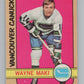 1972-73 O-Pee-Chee #84 Wayne Maki  Vancouver Canucks  V99436 Image 1