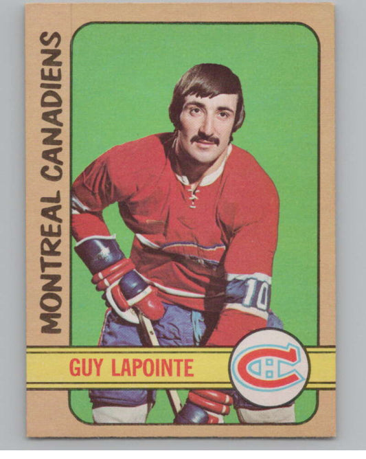 1972-73 O-Pee-Chee #86 Guy Lapointe  Montreal Canadiens  V99439 Image 1