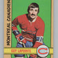 1972-73 O-Pee-Chee #86 Guy Lapointe  Montreal Canadiens  V99440 Image 1