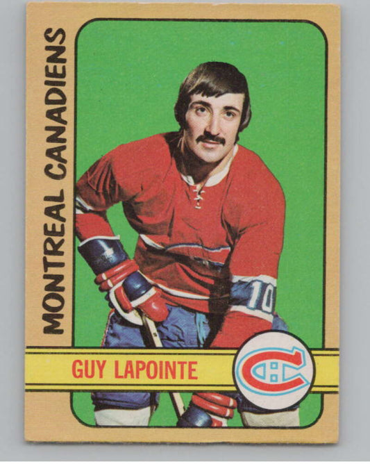 1972-73 O-Pee-Chee #86 Guy Lapointe  Montreal Canadiens  V99440 Image 1