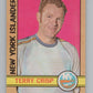 1972-73 O-Pee-Chee #88 Terry Crisp  New York Islanders  V99444 Image 1
