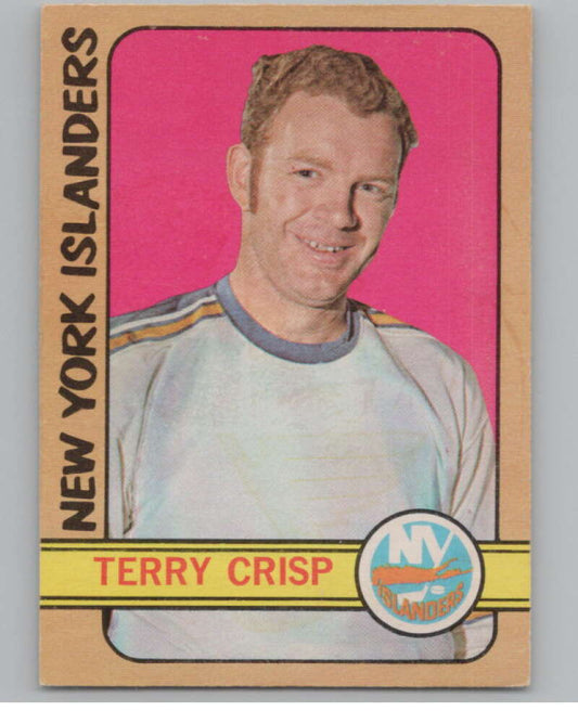 1972-73 O-Pee-Chee #88 Terry Crisp  New York Islanders  V99444 Image 1