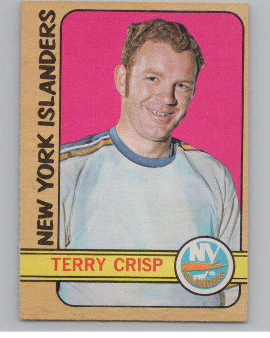 1972-73 O-Pee-Chee #88 Terry Crisp  New York Islanders  V99445 Image 1