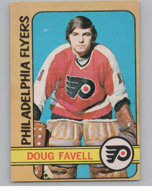 1972-73 O-Pee-Chee #89 Doug Favell  Philadelphia Flyers  V99446 Image 1