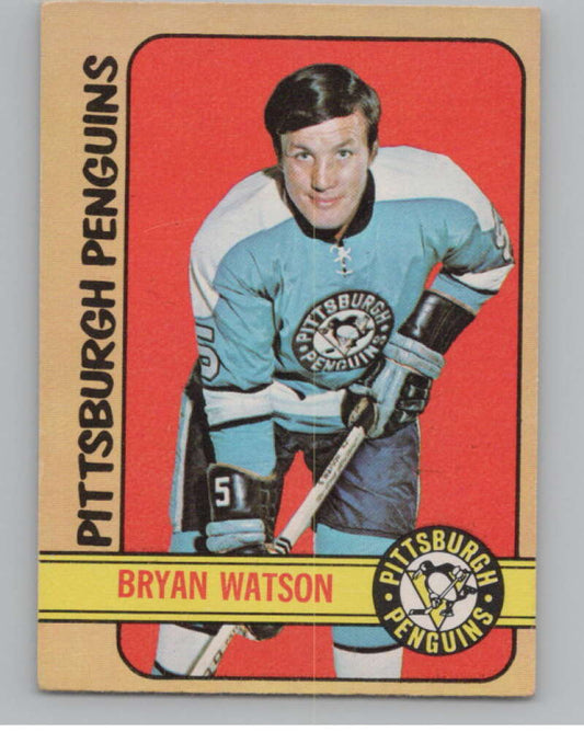 1972-73 O-Pee-Chee #90 Bryan Watson  Pittsburgh Penguins  V99447 Image 1