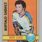 1972-73 O-Pee-Chee #95 Don Luce  Buffalo Sabres  V99455 Image 1