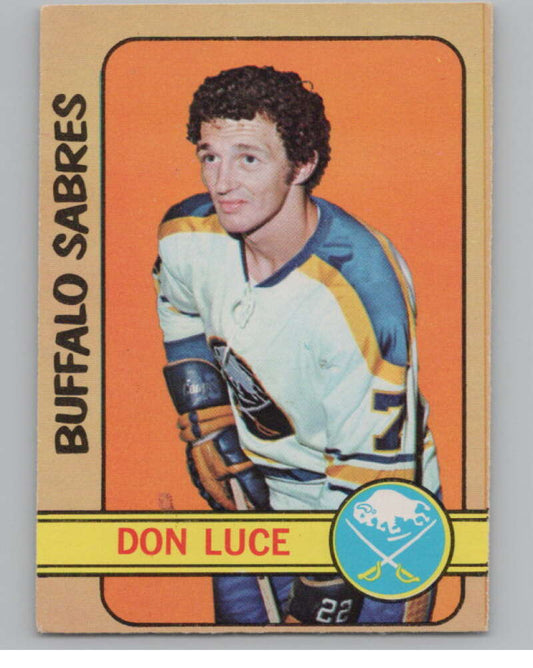 1972-73 O-Pee-Chee #95 Don Luce  Buffalo Sabres  V99455 Image 1