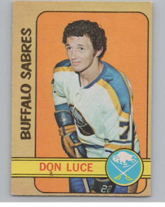 1972-73 O-Pee-Chee #95 Don Luce  Buffalo Sabres  V99456 Image 1