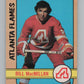 1972-73 O-Pee-Chee #98 Bill MacMillan  RC Rookie Atlanta Flames  V99459 Image 1