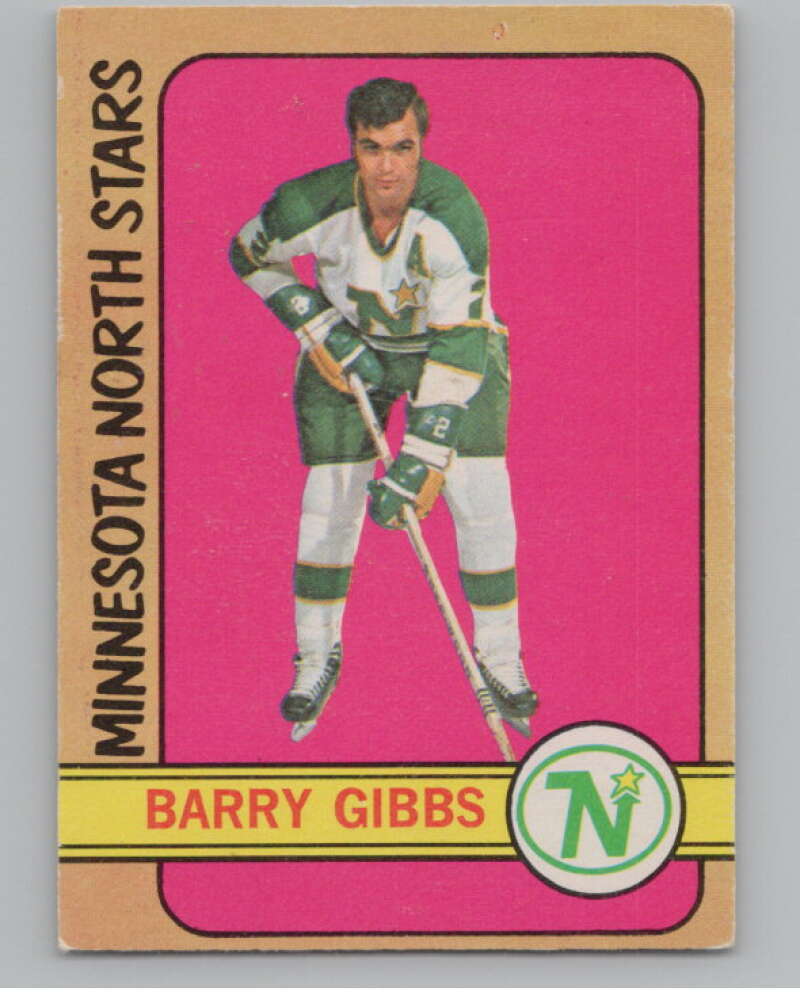 1972-73 O-Pee-Chee #101 Barry Gibbs  RC Rookie North Stars  V99466 Image 1