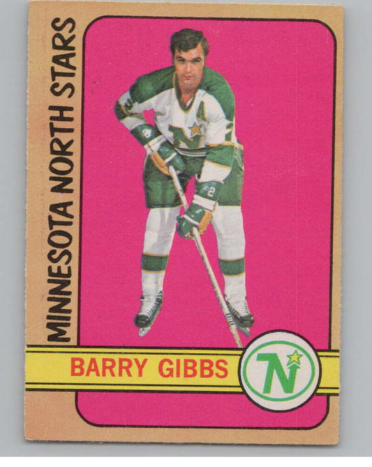 1972-73 O-Pee-Chee #101 Barry Gibbs  RC Rookie North Stars  V99467 Image 1