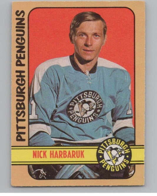 1972-73 O-Pee-Chee #106 Nick Harbaruk  Pittsburgh Penguins  V99473 Image 1