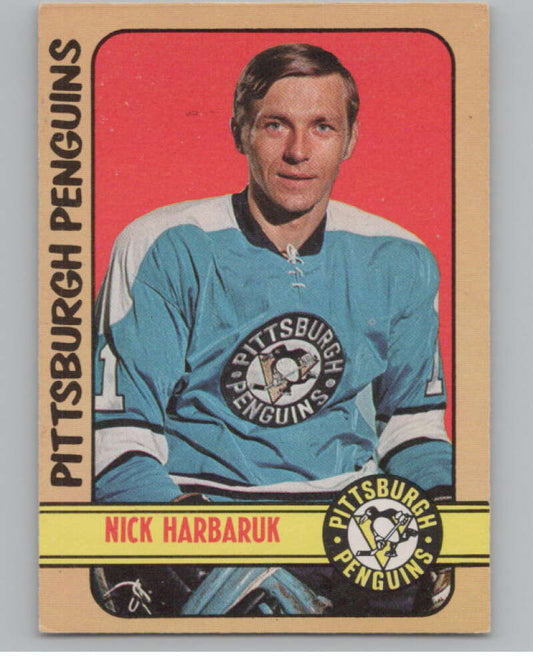 1972-73 O-Pee-Chee #106 Nick Harbaruk  Pittsburgh Penguins  V99474 Image 1