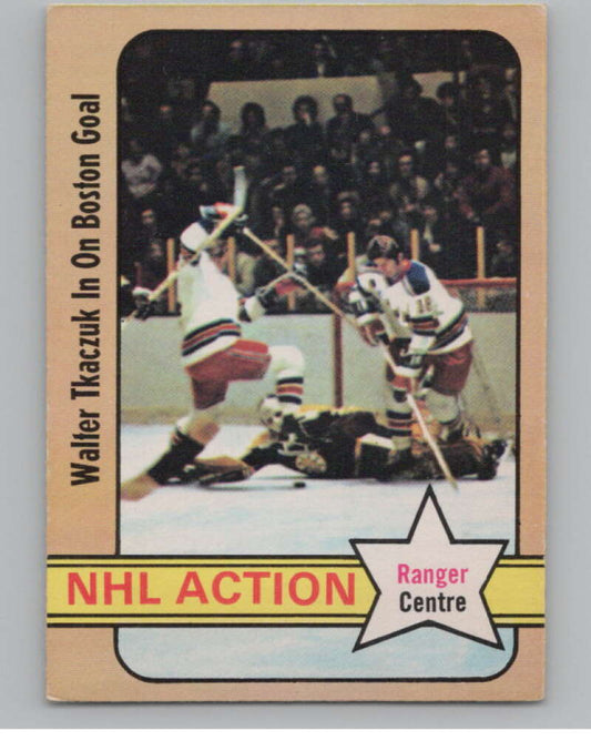 1972-73 O-Pee-Chee #110 Walt Tkaczuk  New York Rangers  V99480 Image 1