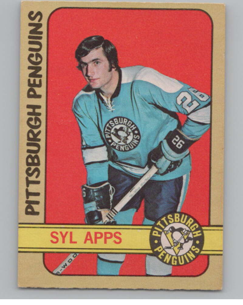 1972-73 O-Pee-Chee #115 Syl Apps Jr.  Pittsburgh Penguins  V99483 Image 1