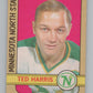 1972-73 O-Pee-Chee #118 Ted Harris  Minnesota North Stars  V99487 Image 1