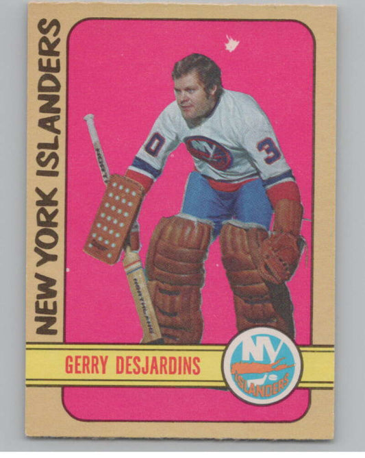 1972-73 O-Pee-Chee #119 Gerry Desjardins  New York Islanders  V99489 Image 1