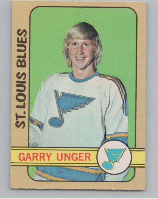 1972-73 O-Pee-Chee #120 Garry Unger  St. Louis Blues  V99490 Image 1