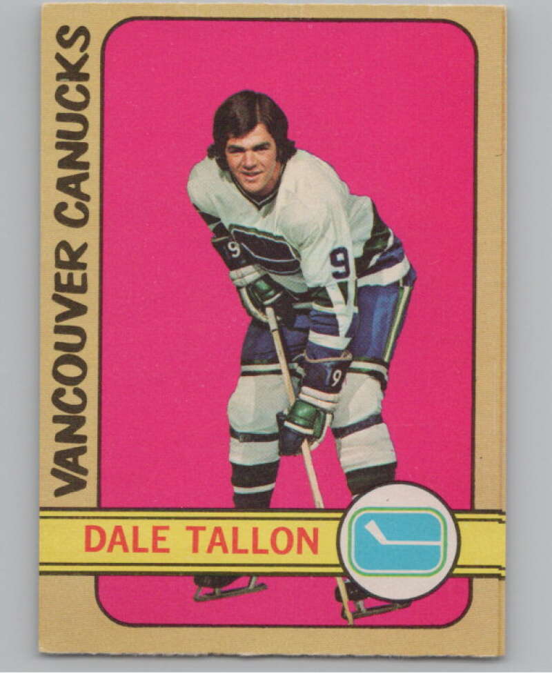 1972-73 O-Pee-Chee #121 Dale Tallon  Vancouver Canucks  V99491 Image 1