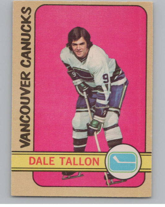 1972-73 O-Pee-Chee #121 Dale Tallon  Vancouver Canucks  V99492 Image 1