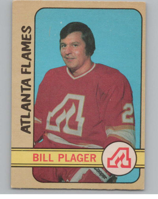 1972-73 O-Pee-Chee #122 Bill Plager  RC Rookie Atlanta Flames  V99493 Image 1