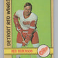 1972-73 O-Pee-Chee #123 Red Berenson  Detroit Red Wings  V99494 Image 1