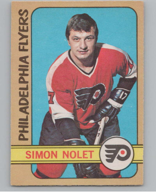 1972-73 O-Pee-Chee #125 Simon Nolet  Philadelphia Flyers  V99496 Image 1