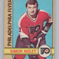 1972-73 O-Pee-Chee #125 Simon Nolet  Philadelphia Flyers  V99497 Image 1
