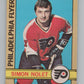 1972-73 O-Pee-Chee #125 Simon Nolet  Philadelphia Flyers  V99498 Image 1