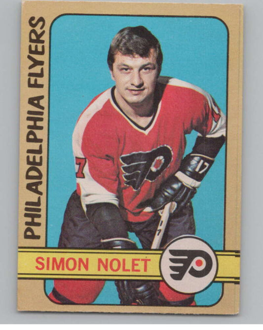 1972-73 O-Pee-Chee #125 Simon Nolet  Philadelphia Flyers  V99498 Image 1