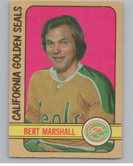 1972-73 O-Pee-Chee #130 Bert Marshall  California Golden Seals  V99499 Image 1