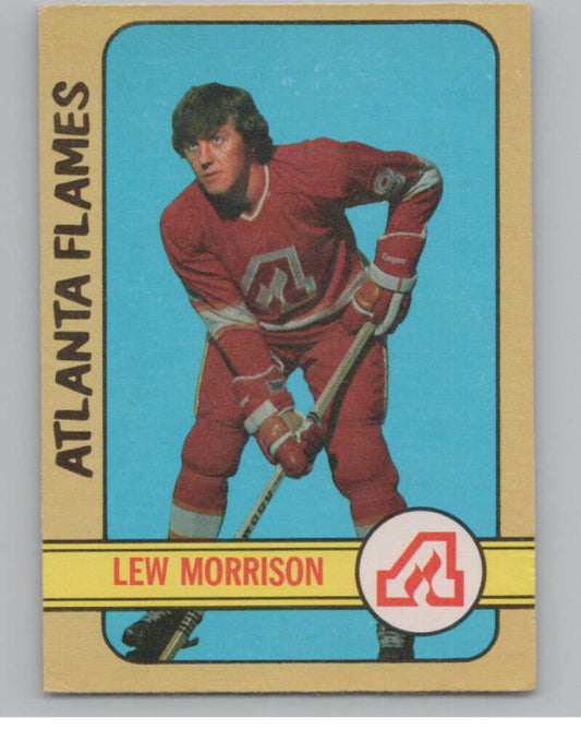 1972-73 O-Pee-Chee #143 Lew Morrison  Atlanta Flames  V99508 Image 1