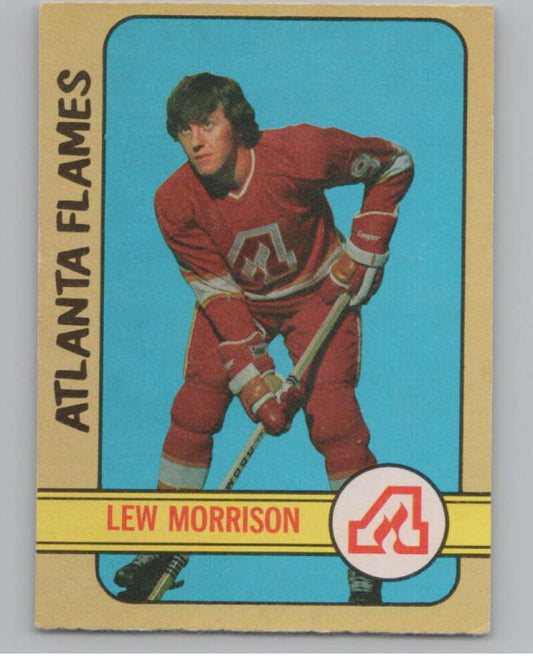 1972-73 O-Pee-Chee #143 Lew Morrison  Atlanta Flames  V99509 Image 1