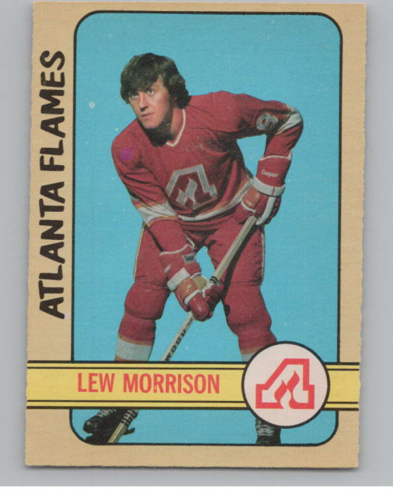1972-73 O-Pee-Chee #143 Lew Morrison  Atlanta Flames  V99510 Image 1