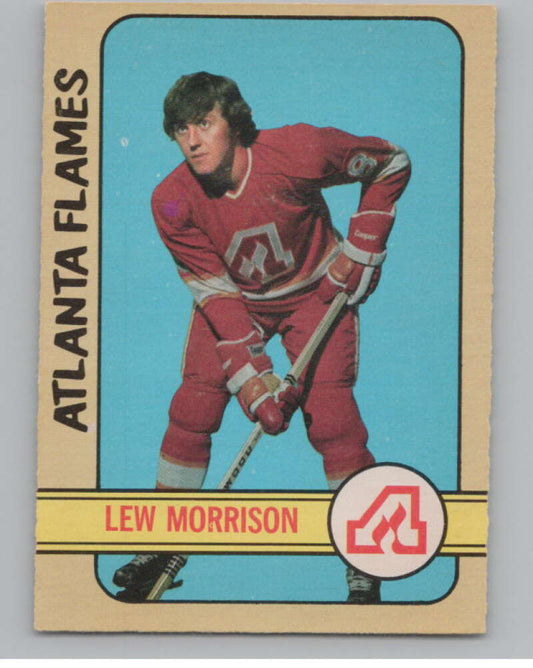 1972-73 O-Pee-Chee #143 Lew Morrison  Atlanta Flames  V99510 Image 1