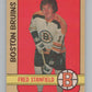 1972-73 O-Pee-Chee #150 Fred Stanfield  Boston Bruins  V99520 Image 1