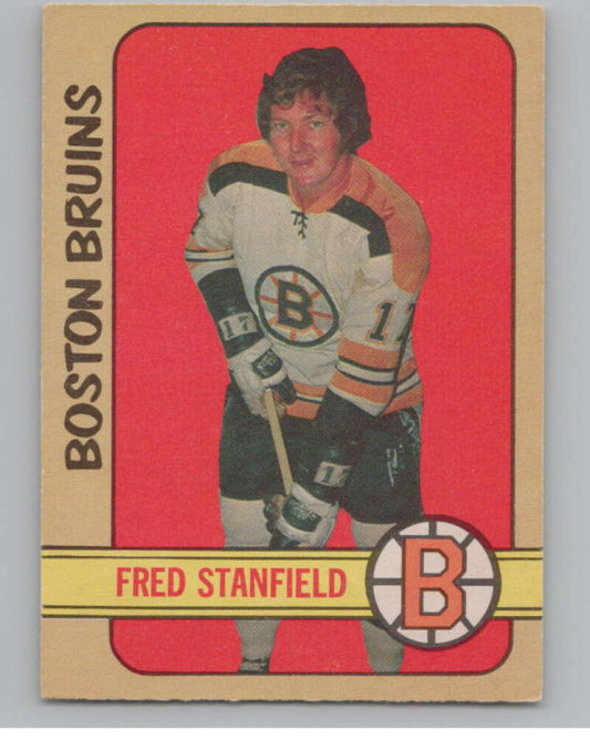 1972-73 O-Pee-Chee #150 Fred Stanfield  Boston Bruins  V99520 Image 1