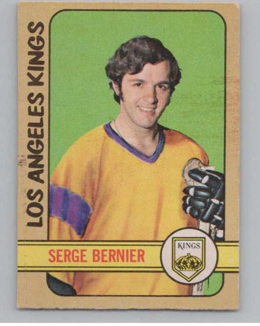 1972-73 O-Pee-Chee #152 Serge Bernier  Los Angeles Kings  V99523 Image 1