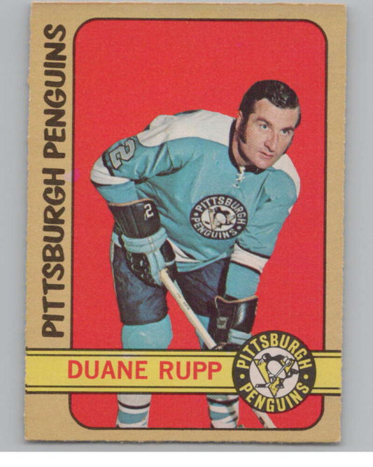 1972-73 O-Pee-Chee #154 Duane Rupp  Pittsburgh Penguins  V99527 Image 1