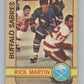 1972-73 O-Pee-Chee #157 Rick Martin  Buffalo Sabres  V99532 Image 1