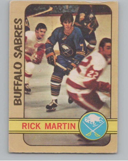 1972-73 O-Pee-Chee #157 Rick Martin  Buffalo Sabres  V99532 Image 1