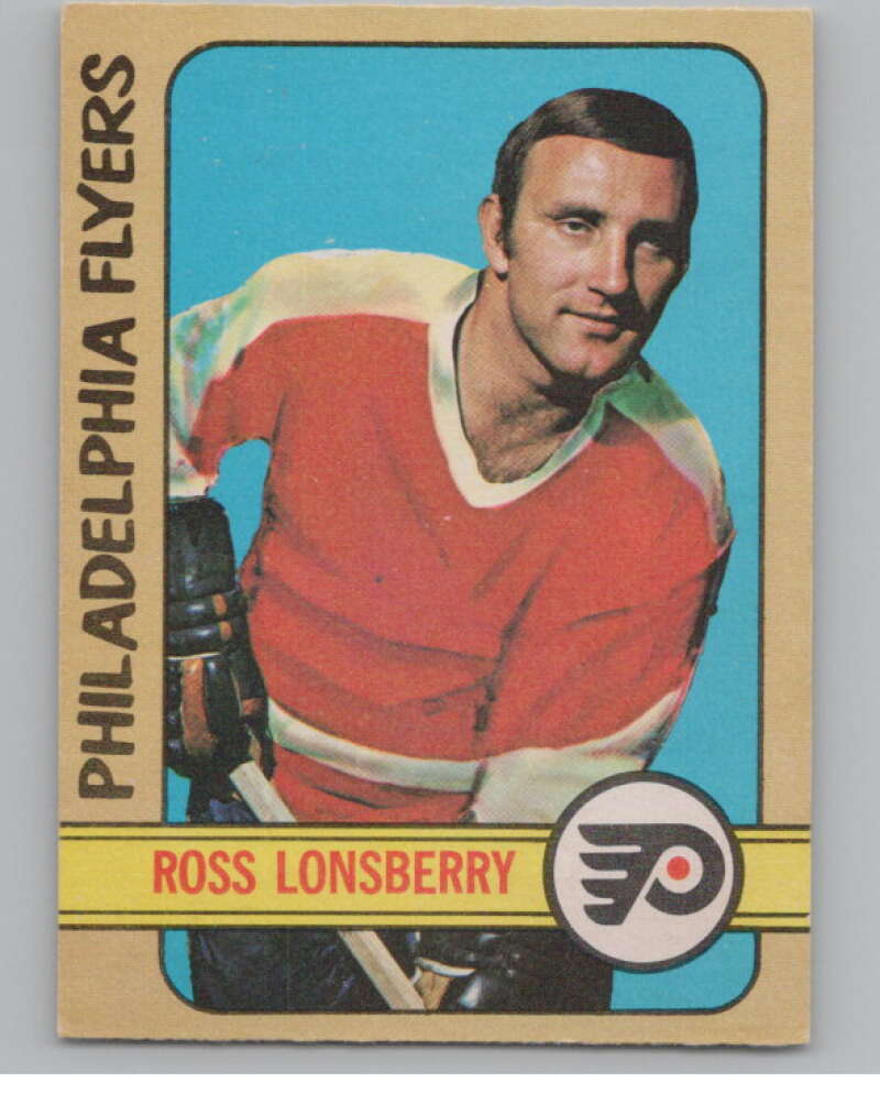 1972-73 O-Pee-Chee #166 Ross Lonsberry  Philadelphia Flyers  V99542 Image 1